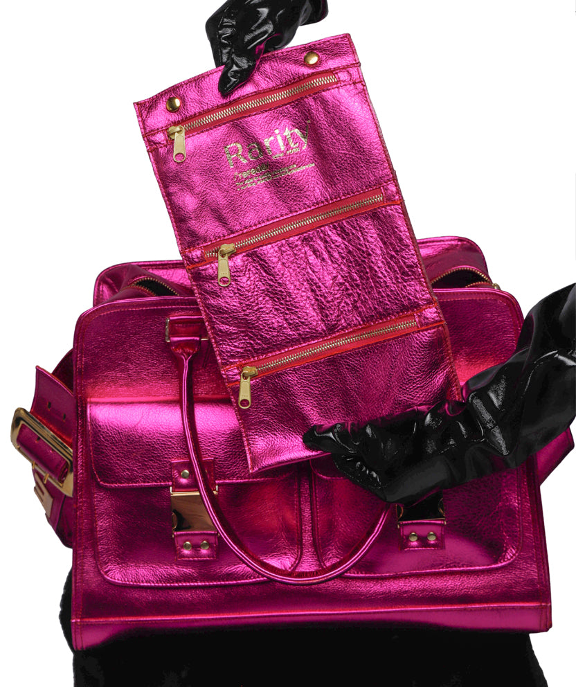 belle rose makeup travel bag The Bellerose aka The Pink Dolly – The Rarity Bag